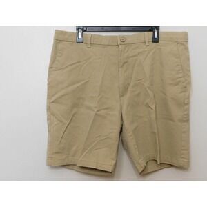 Savane Men's Flat Front Chino Shorts - Size 38